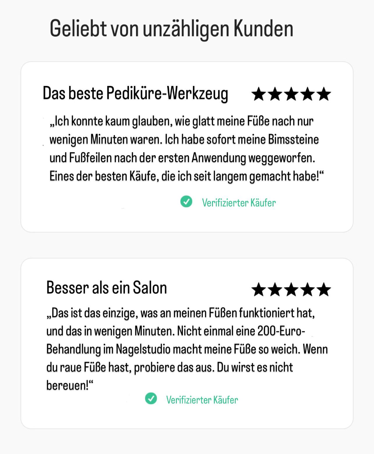 SmoothStep elektrische Fußfeile | Mühelose Pflege für schöne Füße
