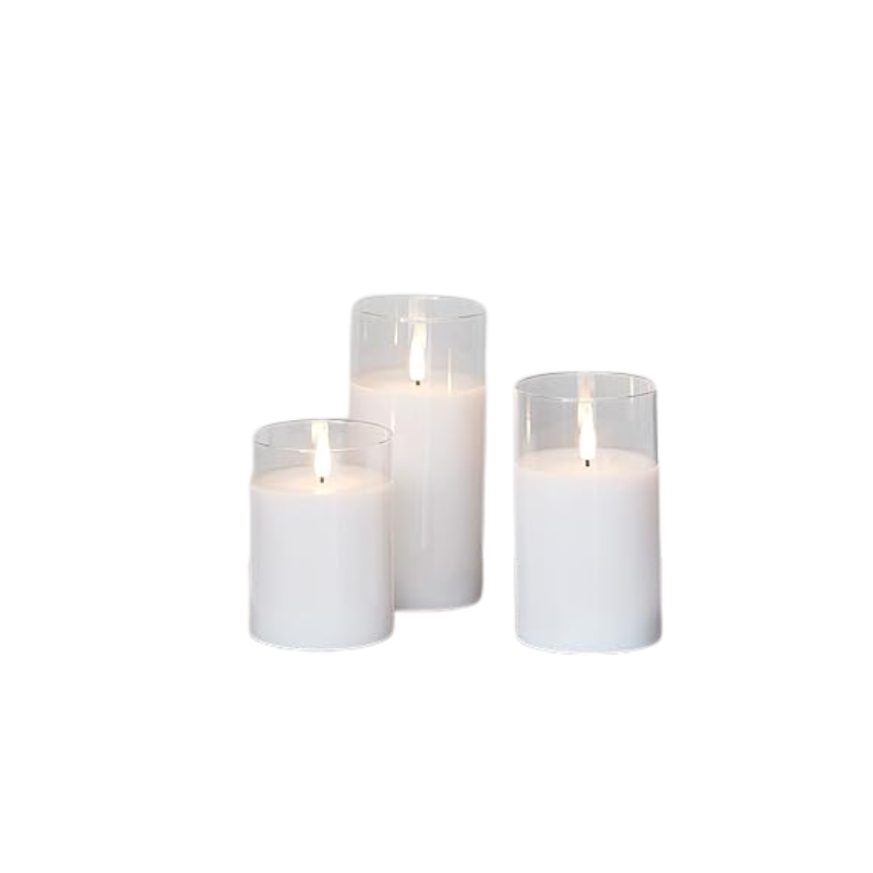 LuxeLumen LED Kerzen-Set | Elegante LED-Kerzen mit Fernbedienung für eine stimmungsvolle Atmosphäre