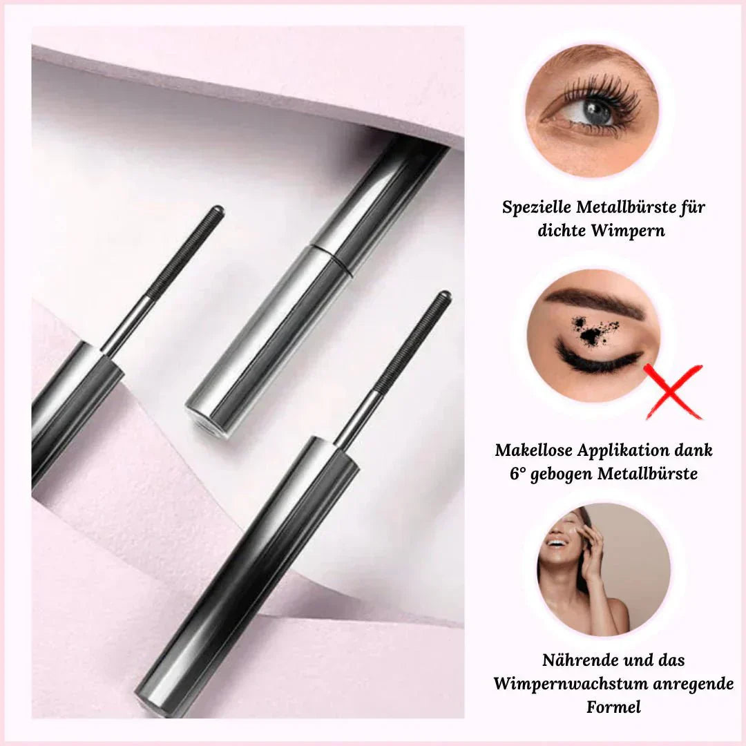 Wasserfeste Volumen-Mascara Langanhaltend Klumpenfrei 1 Plus 1 Gratis
