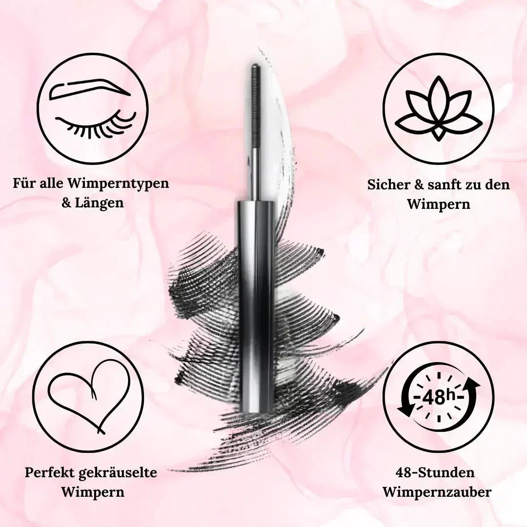 Wasserfeste Volumen-Mascara Langanhaltend Klumpenfrei 1 Plus 1 Gratis