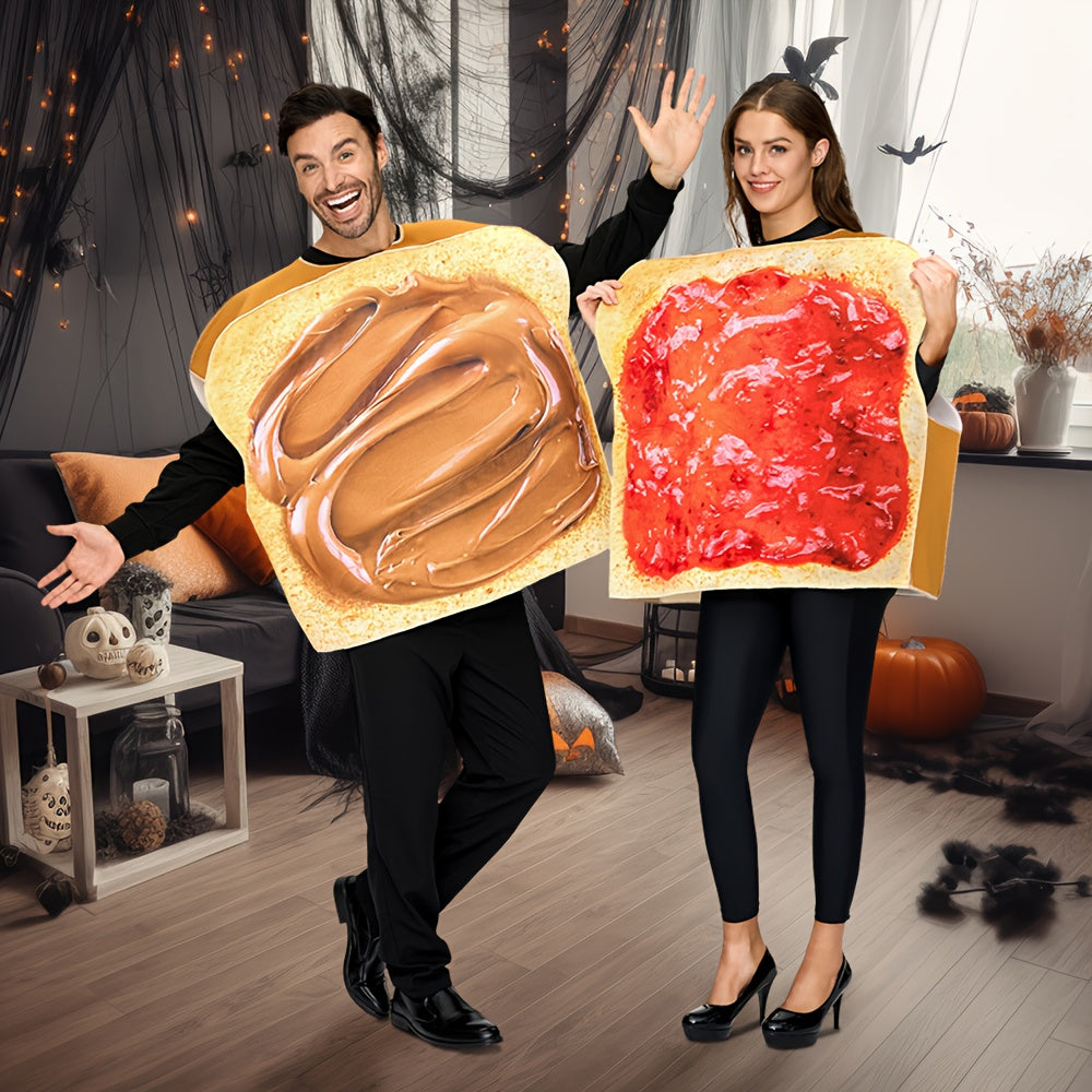 Lustige Halloween Kostüme für Paare Erdnussbutter und Gelee
