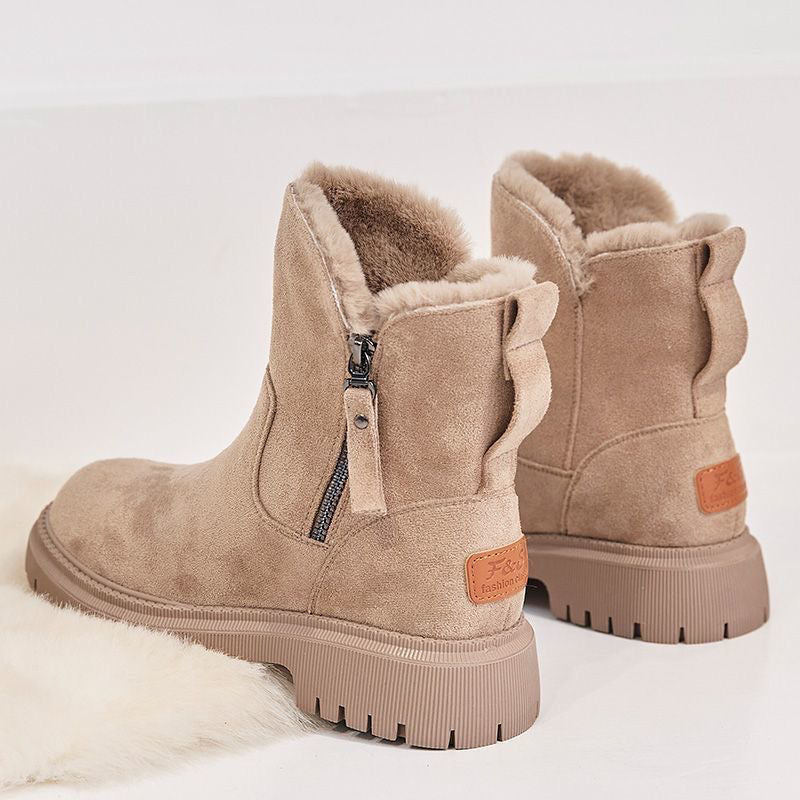 Warme Damenstiefel Lurena – Wasserdichte Winterstiefel mit Futter