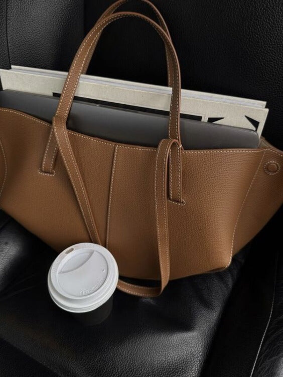 Drune - Vintage Tote Bag Damen | Geräumige Umhängetasche