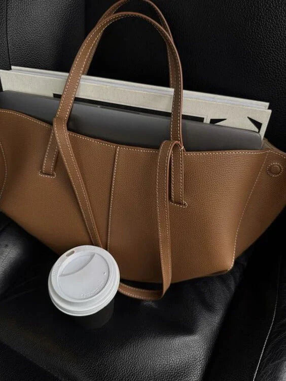 Große Damen-Shoppertasche mit 2 Griffen + abnehmbarer Schulterriemen