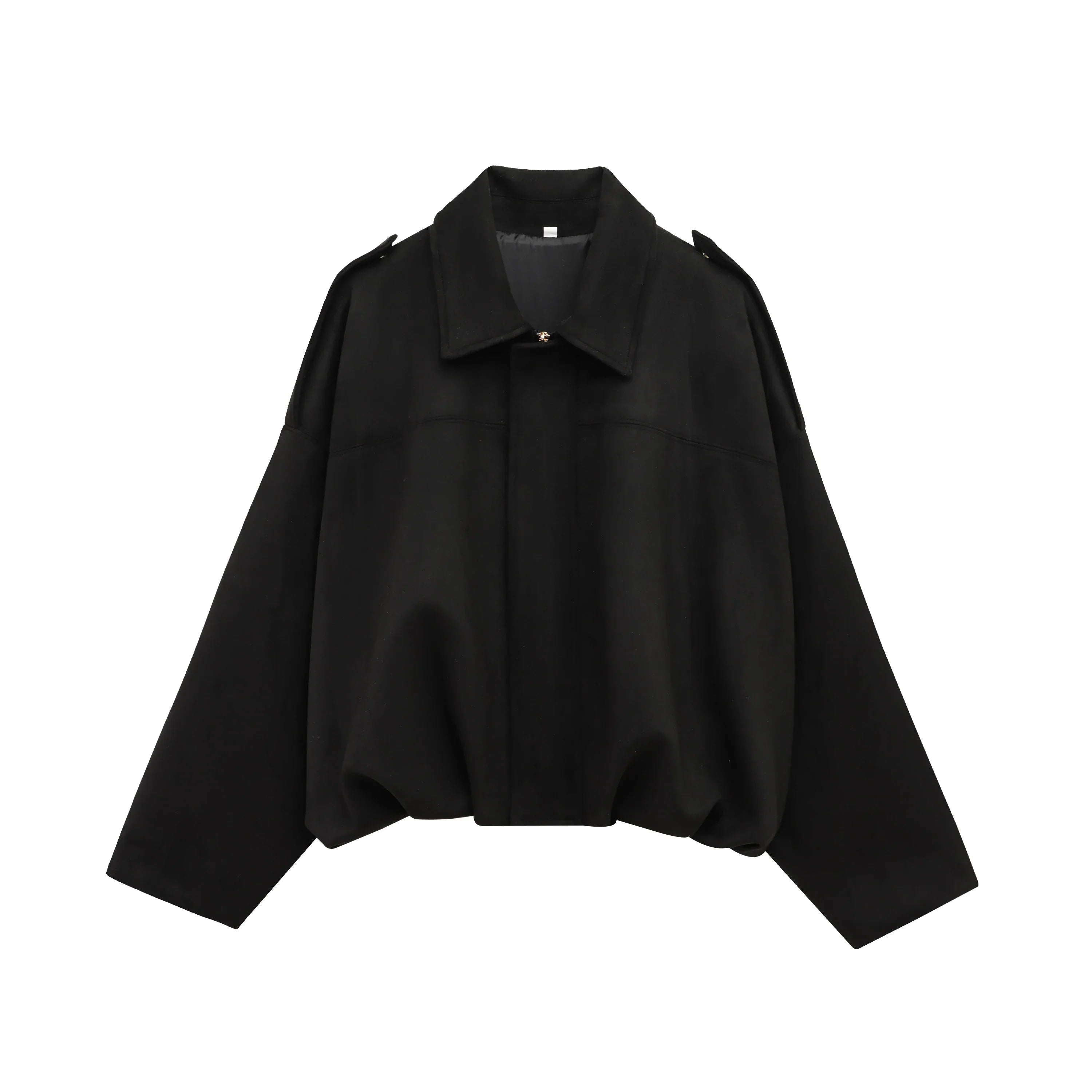 Schicke Damen Suede Bomberjacke – Braun Grün Vintage Look
