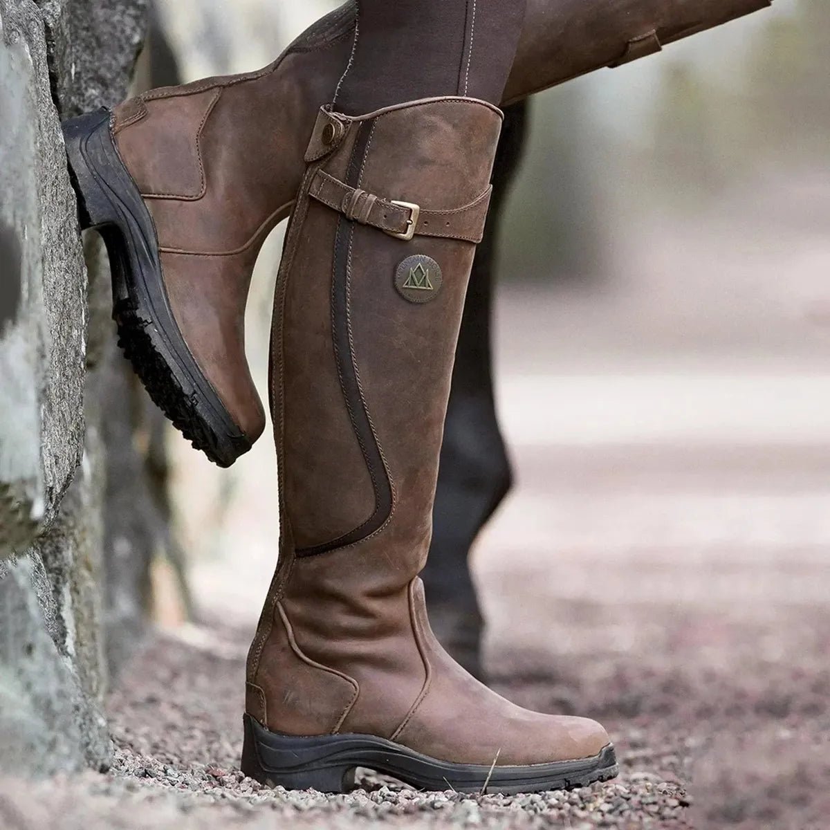 RiderElite Winterstiefel | Wasserdichte Reitstiefel aus Leder für ultimativen Komfort und Stil