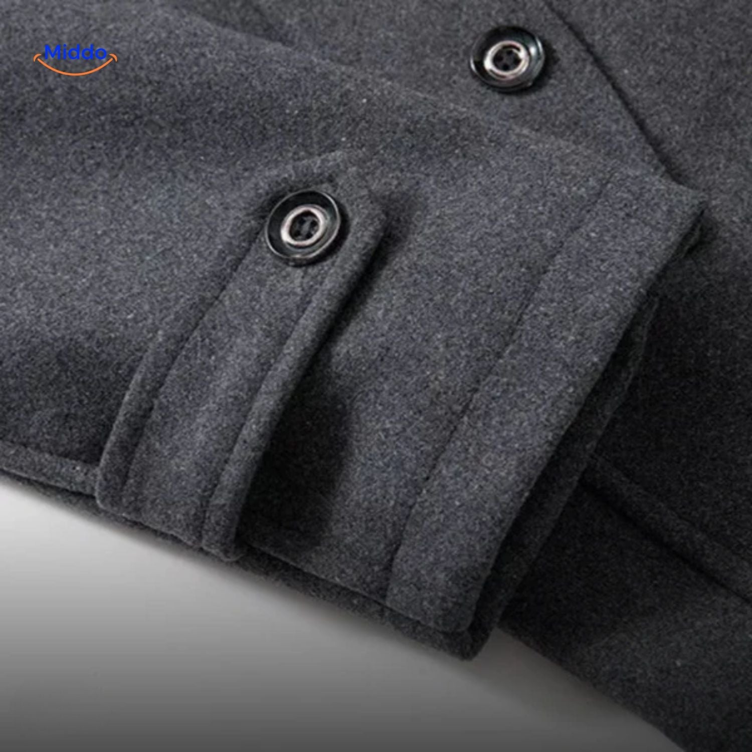 WoolGuard Peaky Blinders Trenchcoat | Luxuriöser Doppelkragen für stilvolle Herren