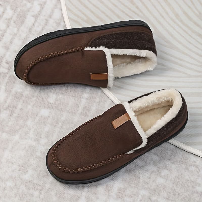 TERRAWOOL – Warme Herren-Loafer aus Synthetischer Wolle