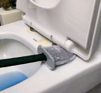 FlexiClean Toilettenbürste – Hygienisches Silikon-Design für Einfaches Reinigen