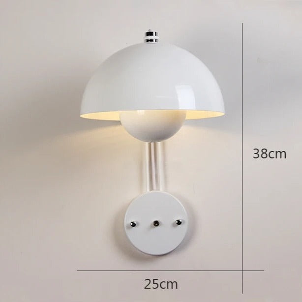 MushroomGlow - Stilvolle Wandleuchte für zauberhafte Einrichtung