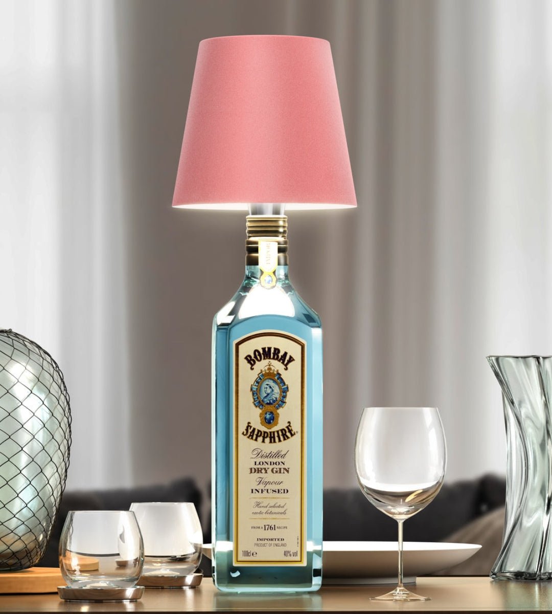 Luxe LED Flaschenlampe