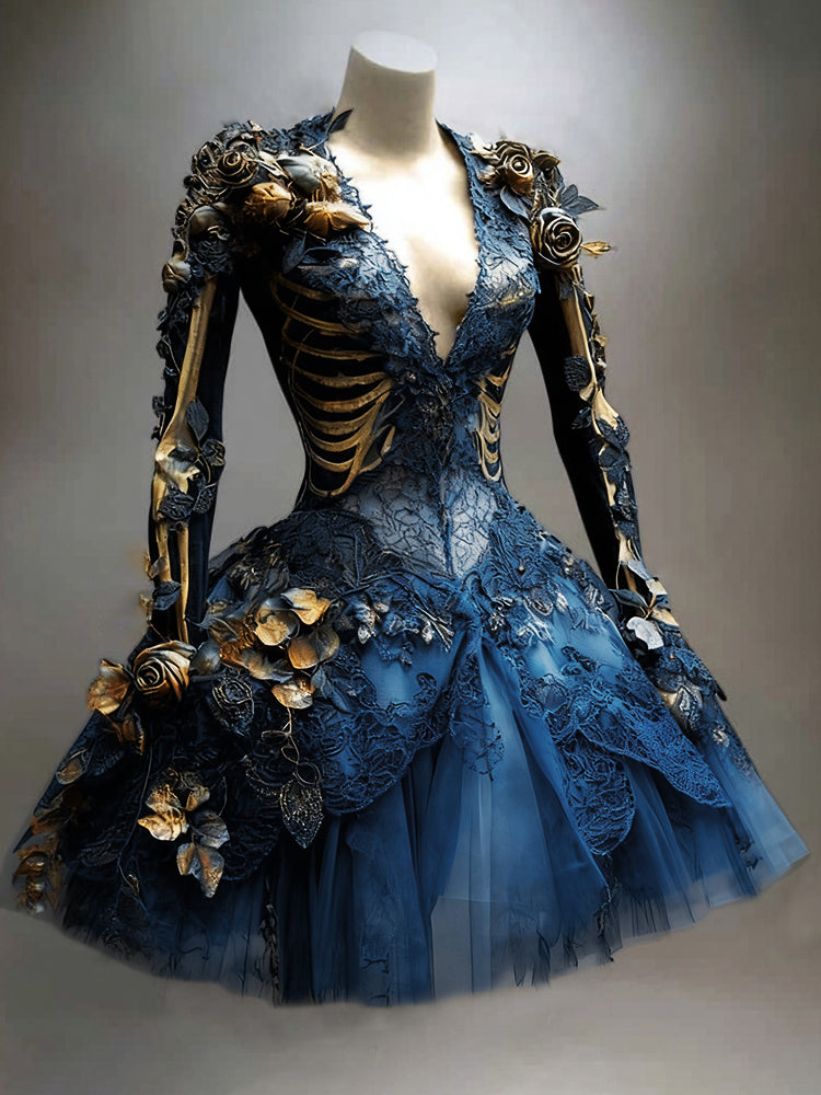 Wunderschön gefertigte Kleid