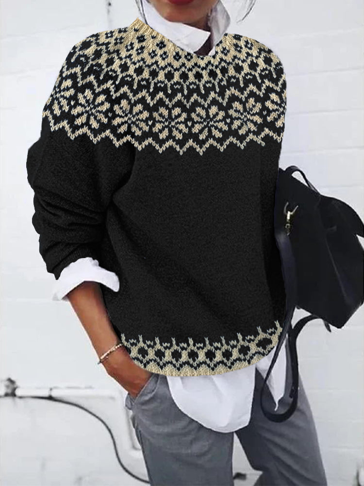 Klassischer Vintage Pullover