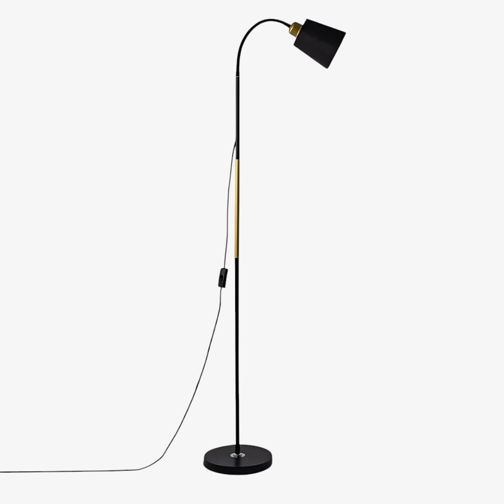Verstellbare Stehlampe mit Neigbarem Lampenkopf – Funktionale Leselampe