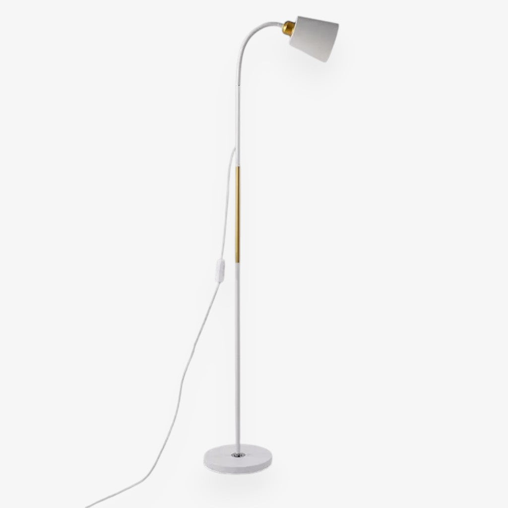Verstellbare Stehlampe mit Neigbarem Lampenkopf – Funktionale Leselampe