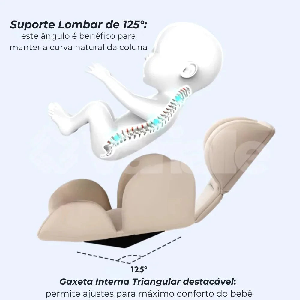LuxoBebê Kissen für Baby Komfort | Bietet Komfort und Sicherheit für die Ausflüge Ihres Kleinen
