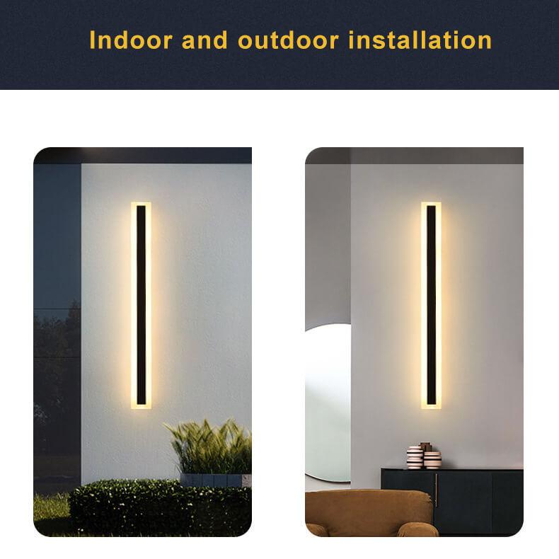 Elegante LED Außenwandlampe - Moderne Atmosphäre und Stil