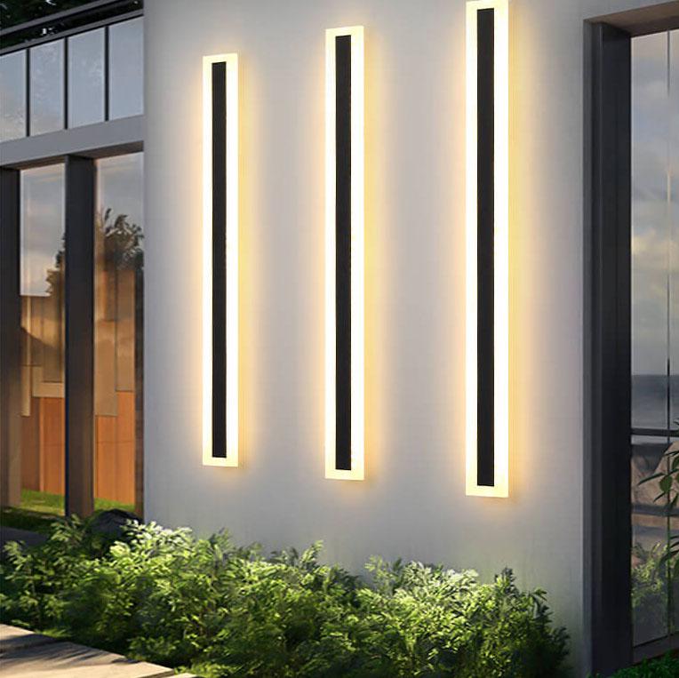 Elegante LED Außenwandlampe - Moderne Atmosphäre und Stil