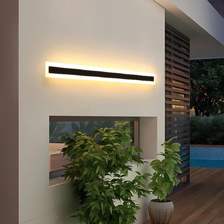 Elegante LED Außenwandlampe - Moderne Atmosphäre und Stil