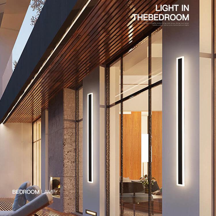 Elegante LED Außenwandlampe - Moderne Atmosphäre und Stil