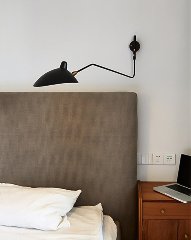 Wandlampe Mit Verstellbaren Armen - Doppelte Arme - Moderne Beleuchtung