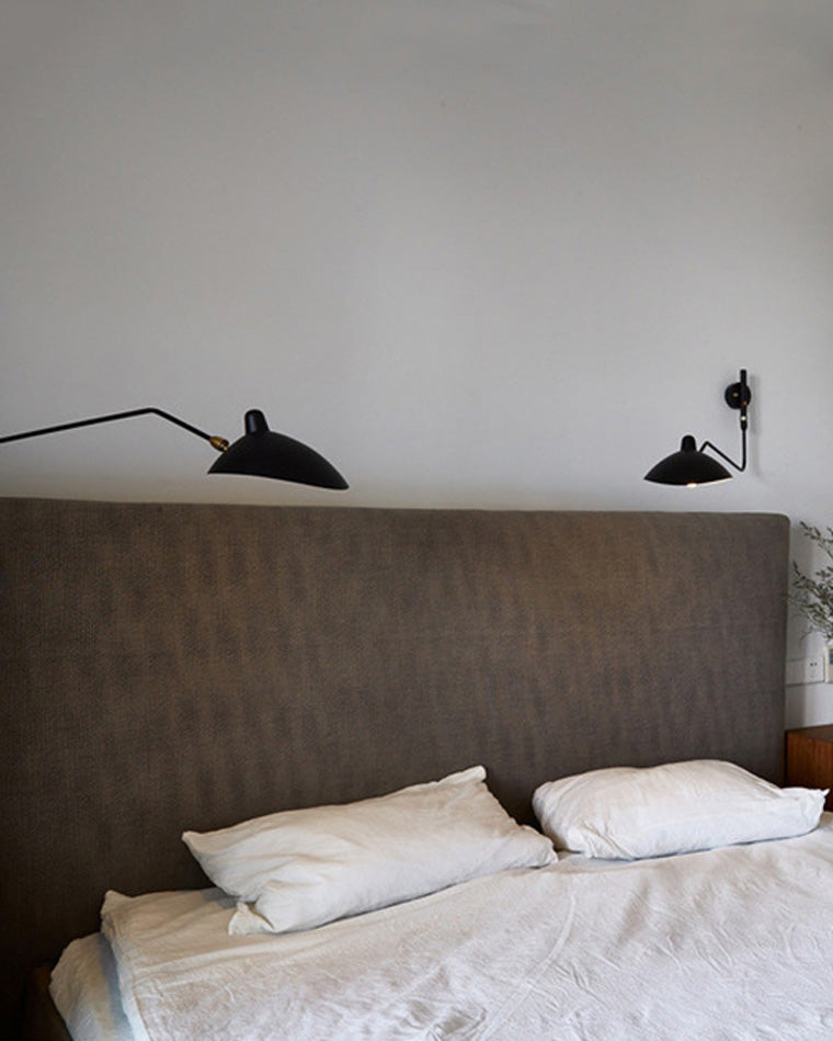 Wandlampe Mit Verstellbaren Armen - Doppelte Arme - Moderne Beleuchtung