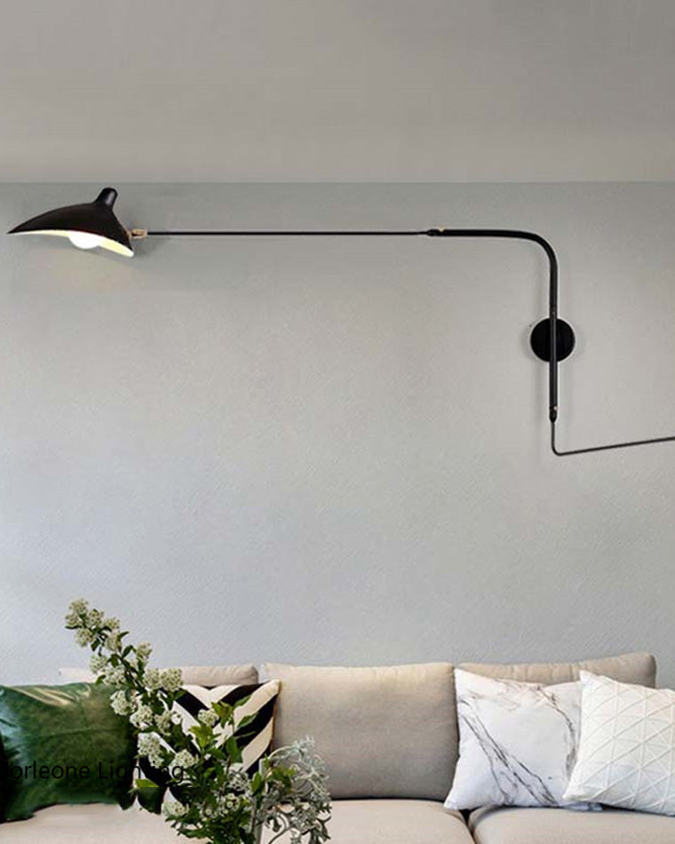 Wandlampe Mit Verstellbaren Armen - Doppelte Arme - Moderne Beleuchtung