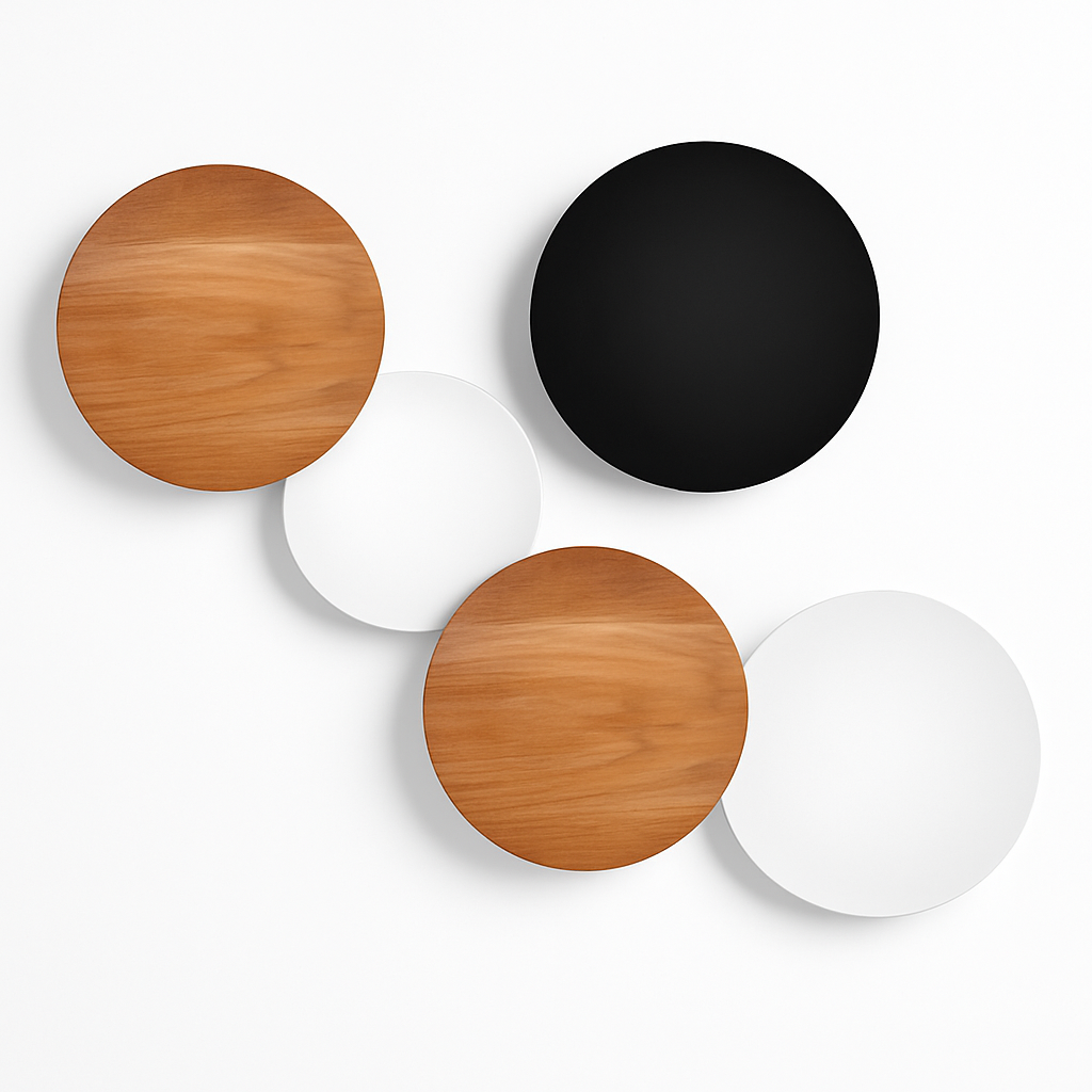 Runde LED-Wandlampe Eclipse (einzeln)