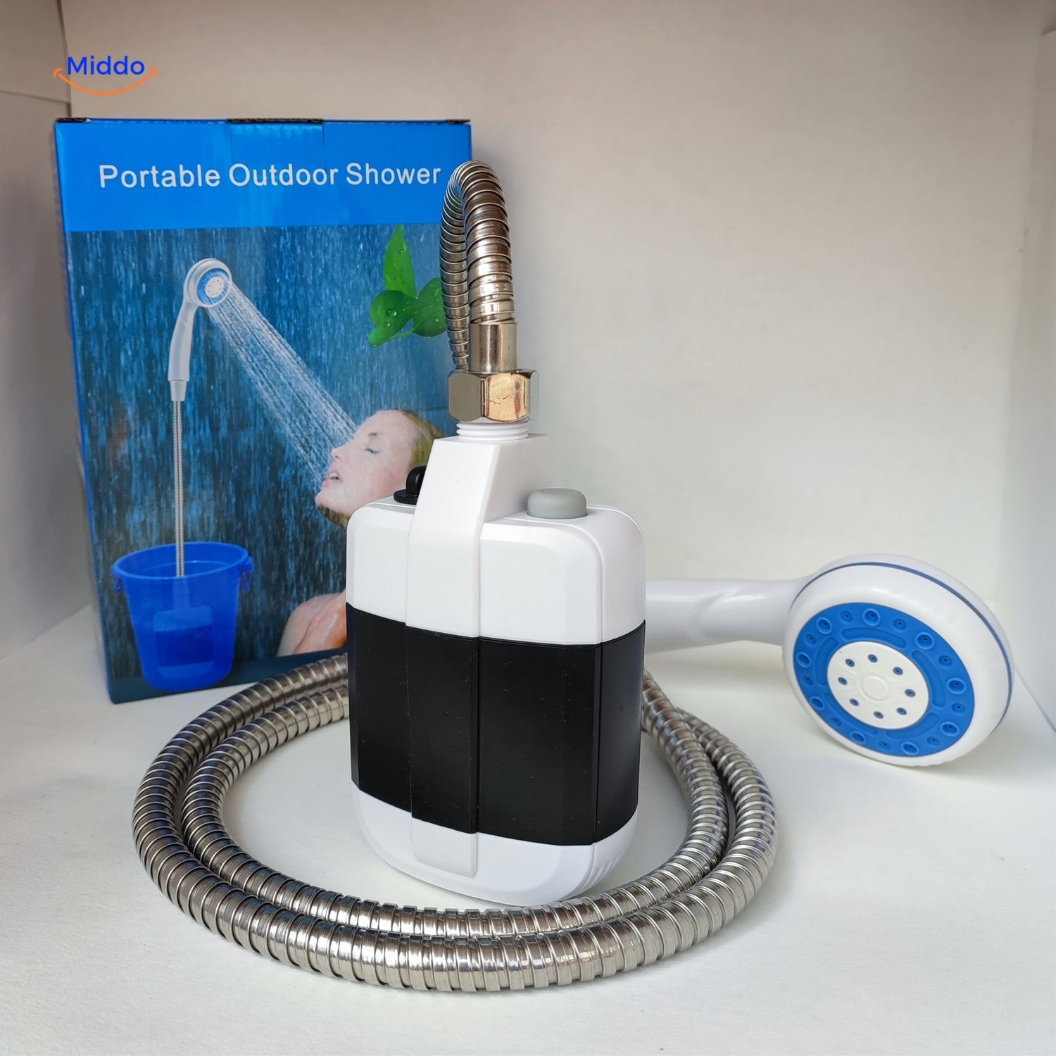 AquaFlex Tragbare Dusche | USB-aufladbare Dusche für drinnen und draußen