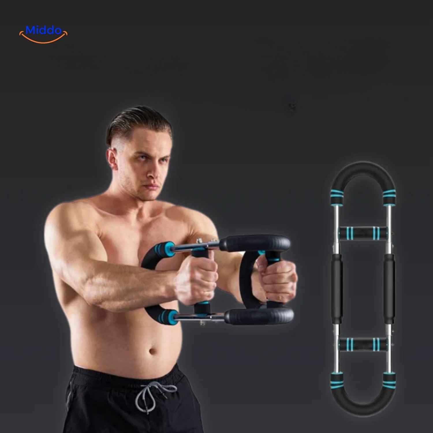 FlexiFit Trainer Pro | Multifunktionales Heimfitnessgerät mit drei Stufen