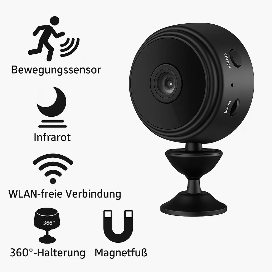 AutoVision | Drahtlose HD Rückfahrkamera für Wohnmobil, Lkw und Anhänger