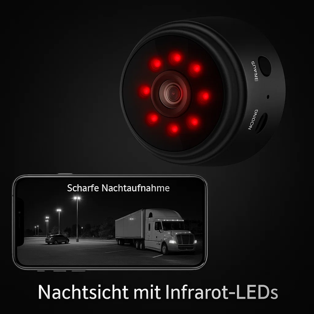 AutoVision | Drahtlose HD Rückfahrkamera für Wohnmobil, Lkw und Anhänger
