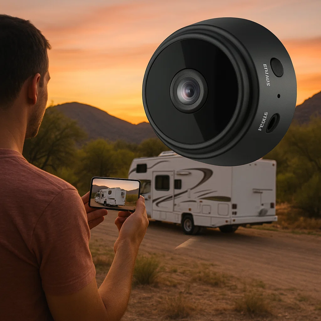AutoVision | Drahtlose HD Rückfahrkamera für Wohnmobil, Lkw und Anhänger