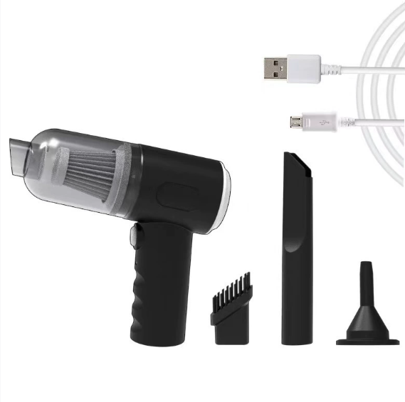 LuxuraClean PocketVac Pro 2-in-1 Handstaubsauger | Leistungsstarker Staubsauger mit Blasfunktion für ultimative Vielseitigkeit