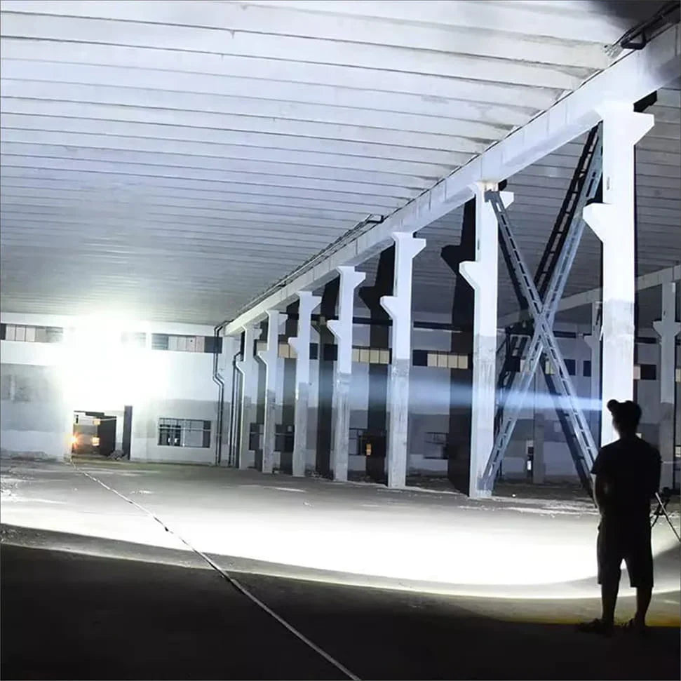 LuxeBeam LED Stirnlampe | Beleuchte deinen Weg mit einer ultrahellen und langlebigen Lichtquelle für nächtliche Abenteuer.