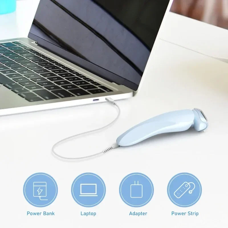 SilkSmooth Elektrisches Rasiergerät | Müheloses Haarentfernen mit einem seidig-weichen Touch
