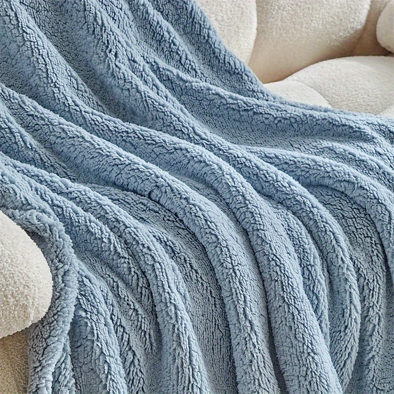 Ultra weiche Sherpa Fleece Decke – Warme und bequeme Kuscheldecke für zu Hause