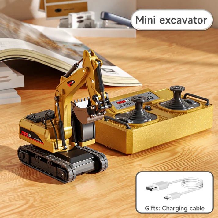 BuildMaster Mini RC Set | Lustige Baustellenfahrzeuge für endlose Spielabenteuer