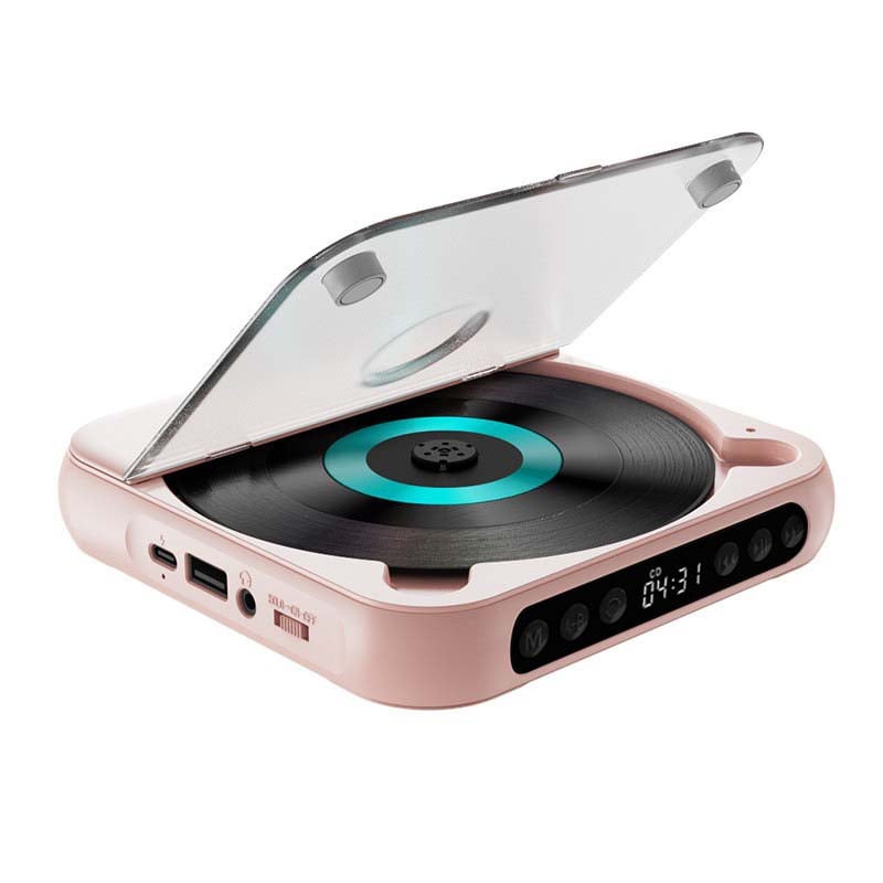 Tragbarer CD-Player - Bluetooth | Hi-Fi Klang | Mehrere Farben