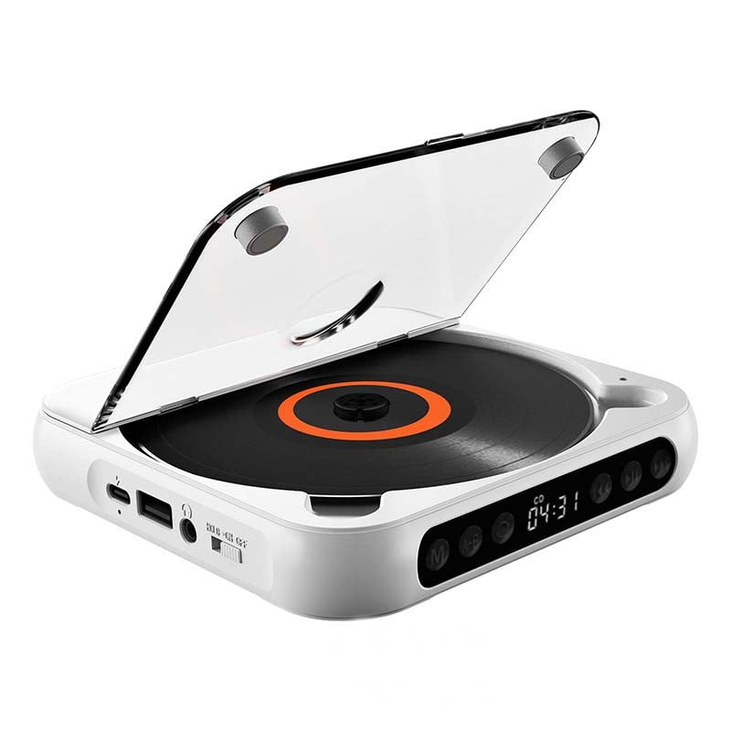 Tragbarer CD-Player - Bluetooth | Hi-Fi Klang | Mehrere Farben