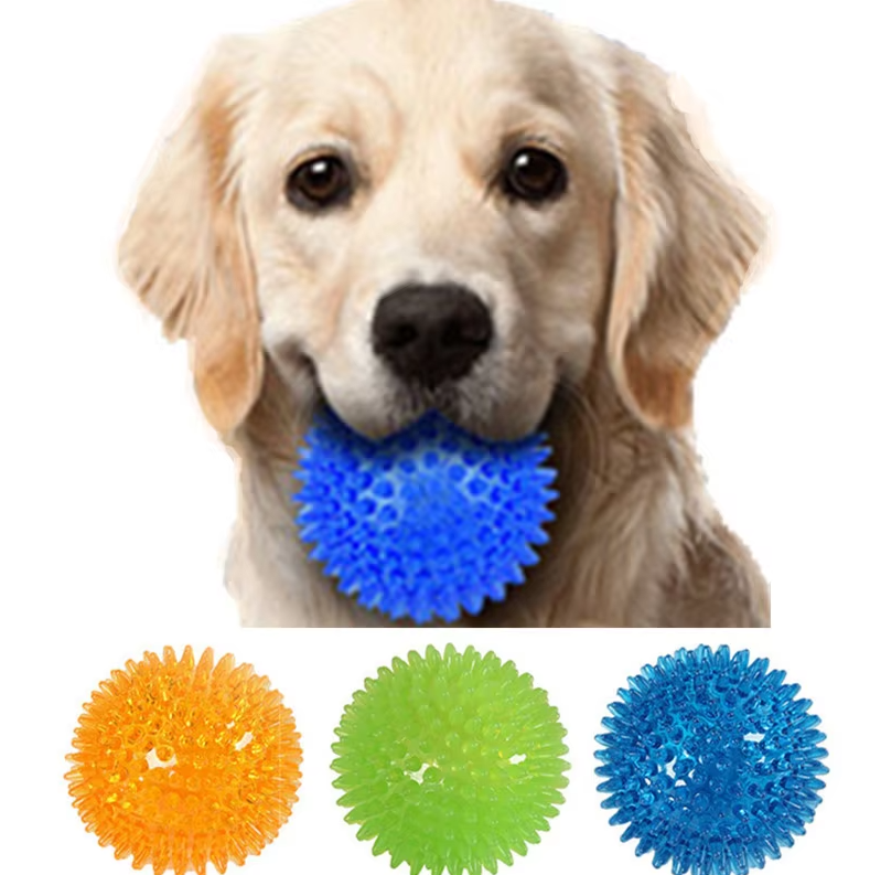 Hundespielball mit Noppen - Zahnmedizinische Hygiene & Spiel