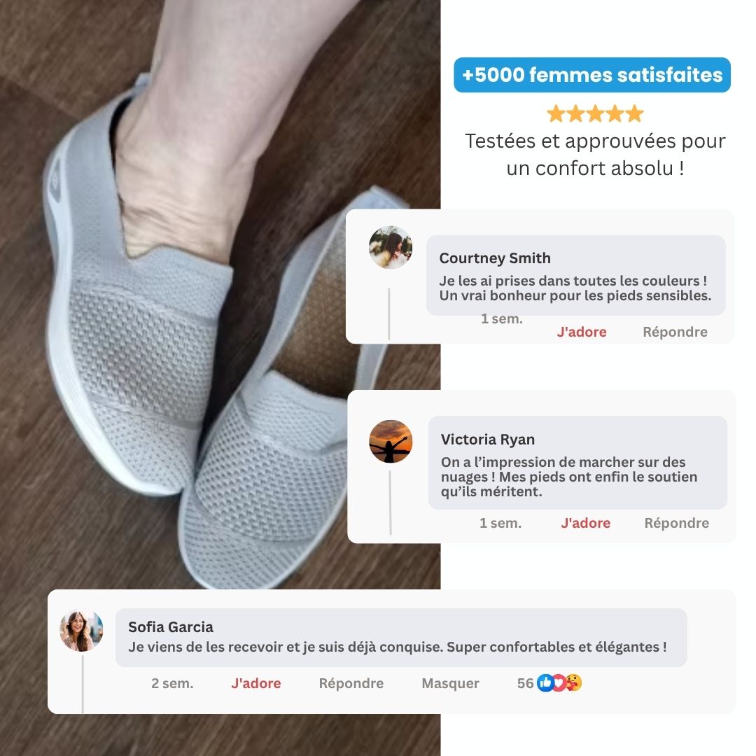 Damen Sneakers - Orthopädischer Komfort | Eleganter Stil