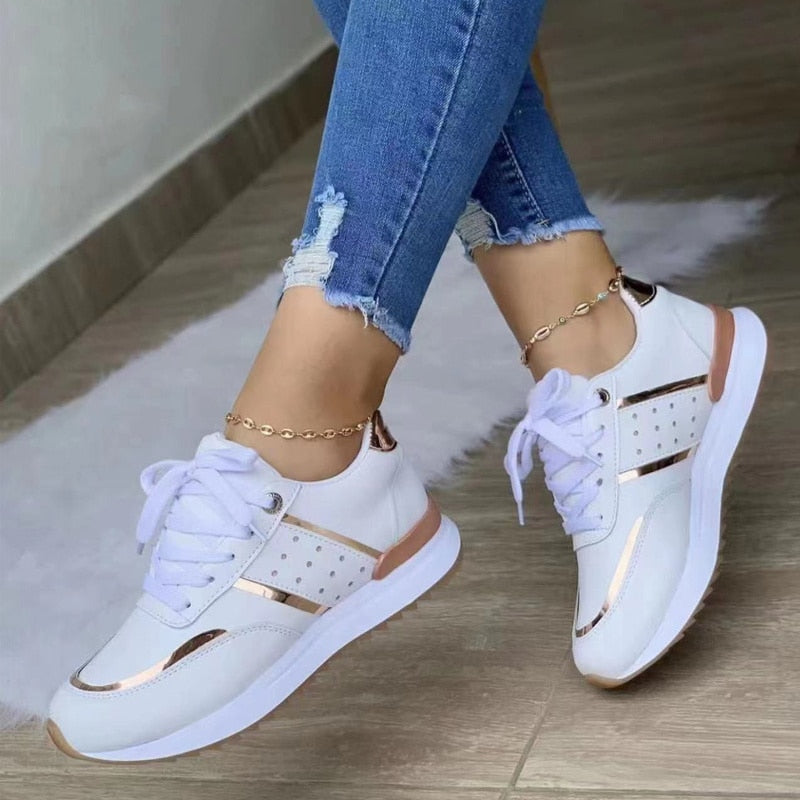 Damen Sneakers Komfort - Atmungsaktiv & Elegant