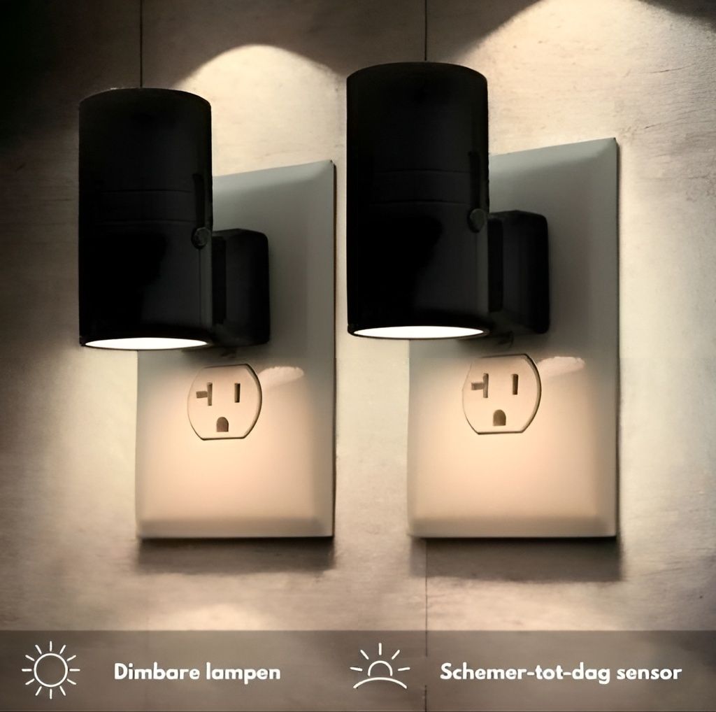 SoftGlow Wandlampe | Einstellbares Dimmlicht mit Sensor