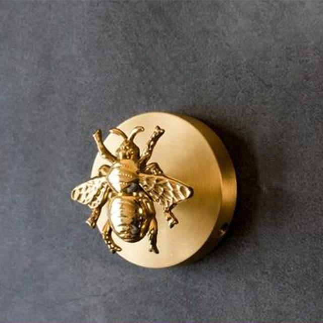 Goldene Messing Wandhaken – Handgefertigte Tierdesigns für stilvolle Wanddekoration