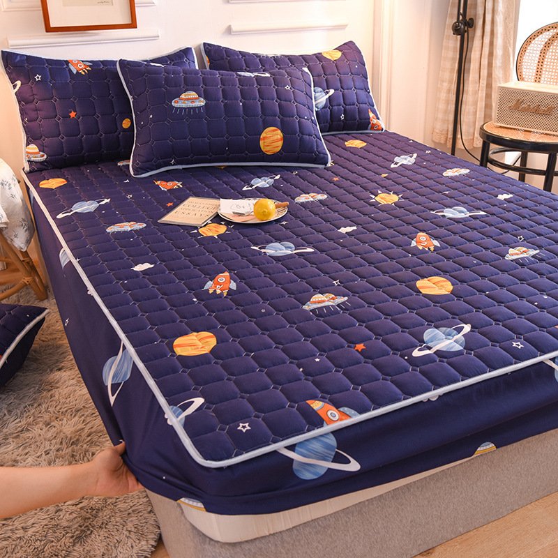 CushioGuard Seiden Matratzenbezug | Atmungsaktiver und luxuriöser Schutz für Ihre Matratze