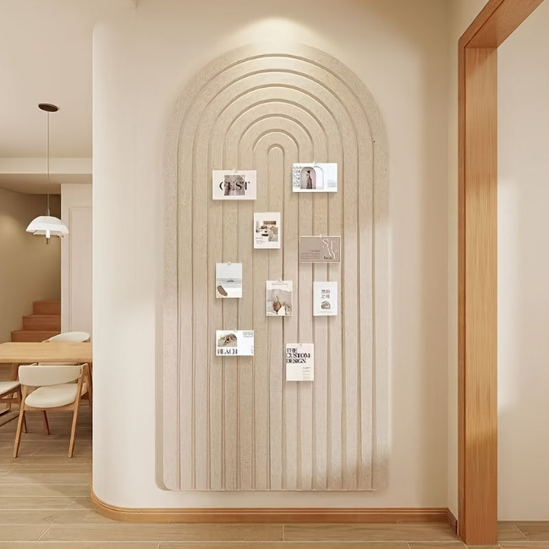 Bogenförmige Filz-Pinnwand – Extra Groß, Selbstklebend und Modernes Design
