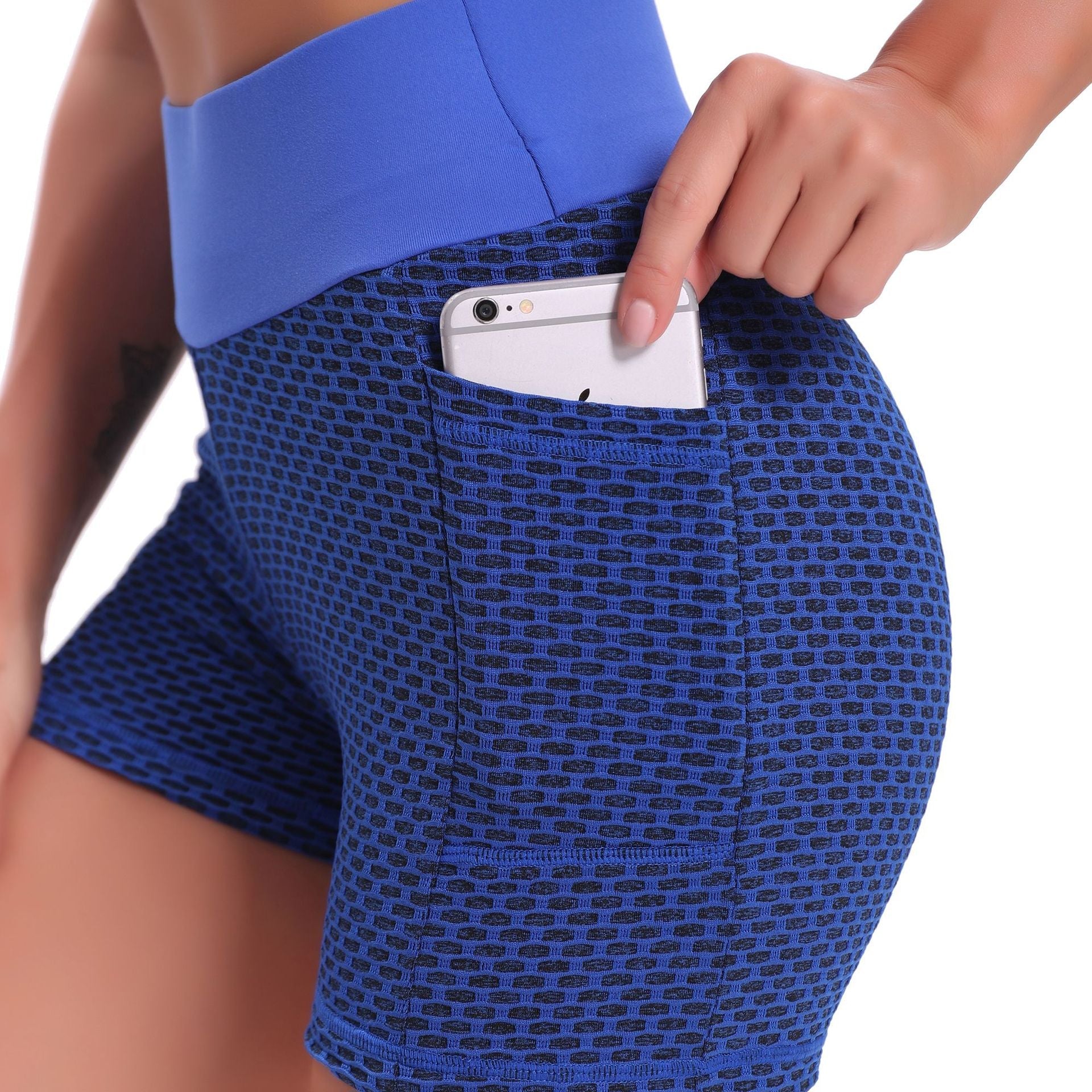 FlexFit Pro Shorts | Atmungsaktive Jacquard Yoga Shorts für Damen, heben und bieten ultimativen Komfort