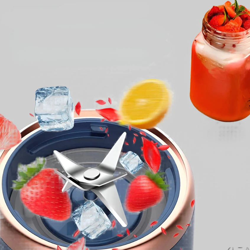 LuxBlend Elite Mini Mixer | Kompakte Kraftmaschine für Smoothies unterwegs
