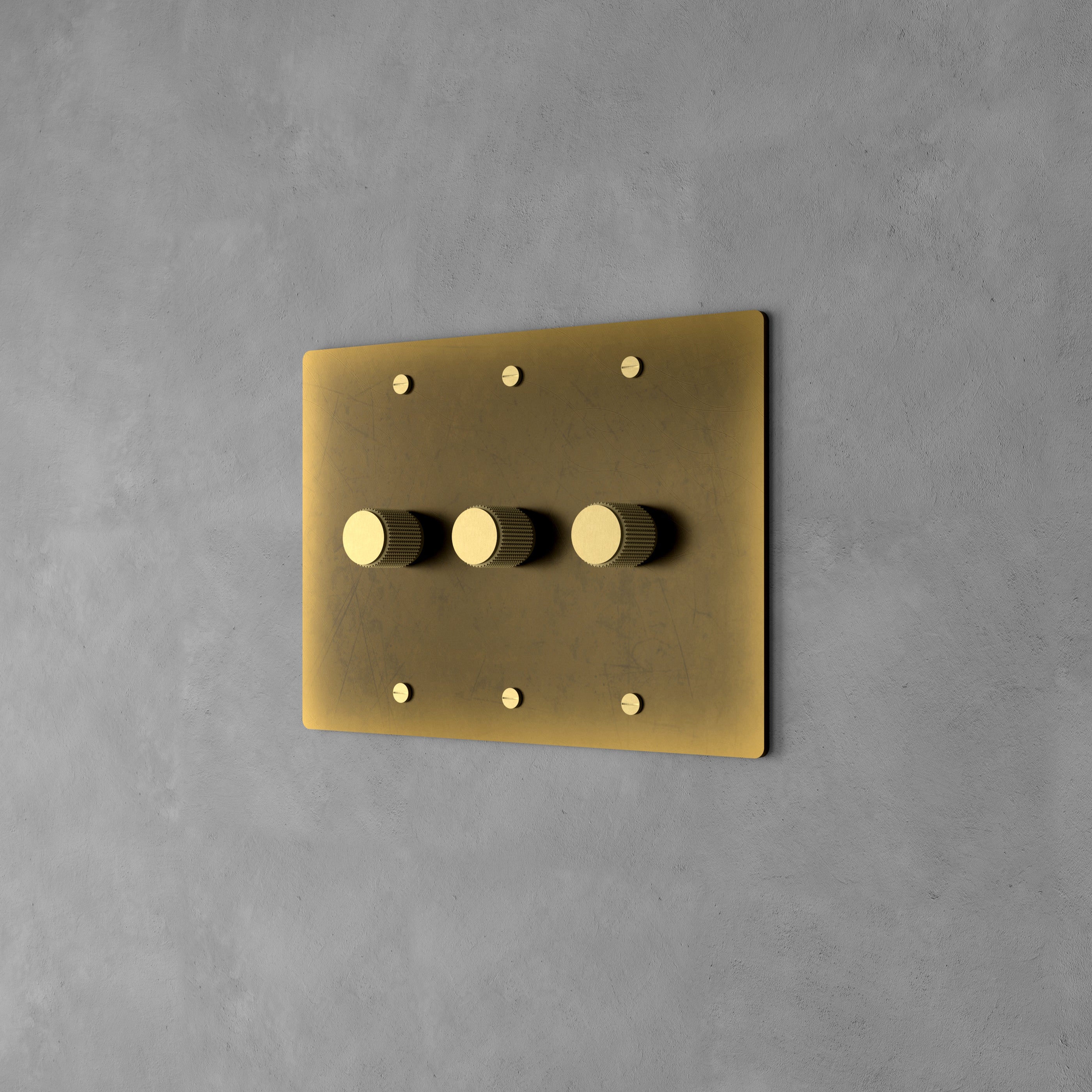 Messing Dimmer-Schalter